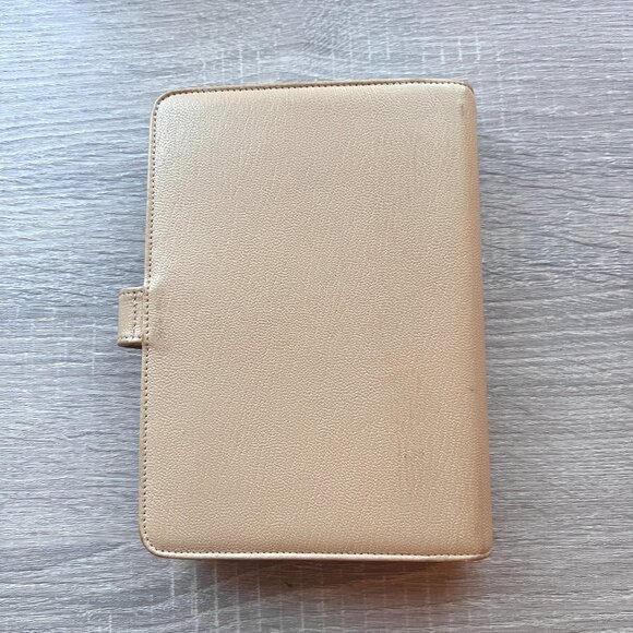 Beige Chanel Classic MM Agenda Cover Planner Notebook Cover - Pre-owned - Picture 5 of 6